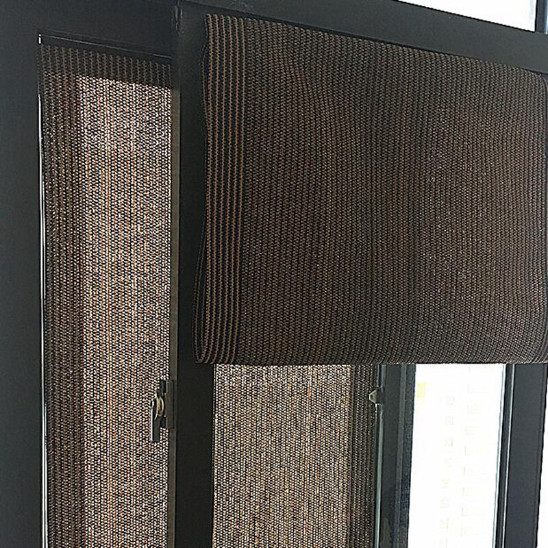 Glass Window Velcro Shading Net Balcony Glass Door Insulation Net Rooftop Sun Room Sun Shade Net