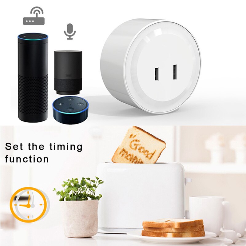 Smart Socket Plug App Afstandsbediening Socket Voice Timing Smart Socket Jp Plug Japanse Specificaties Mini Wifi Schakelaar