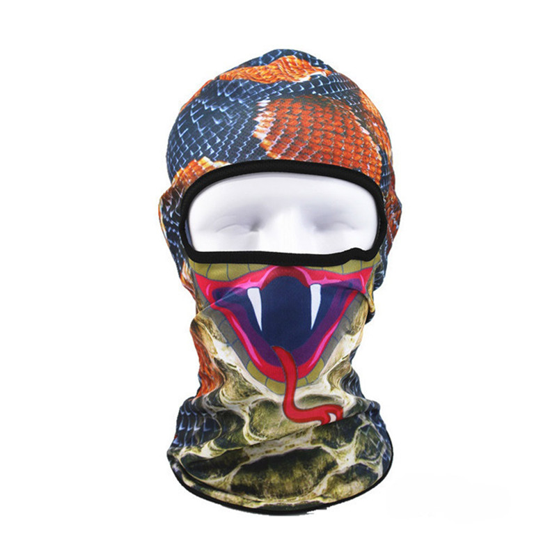 3D Dier Outdoor Ski Maskers Bike Cyling Mutsen Winter Wind Stopper Gezicht Hoeden FW123