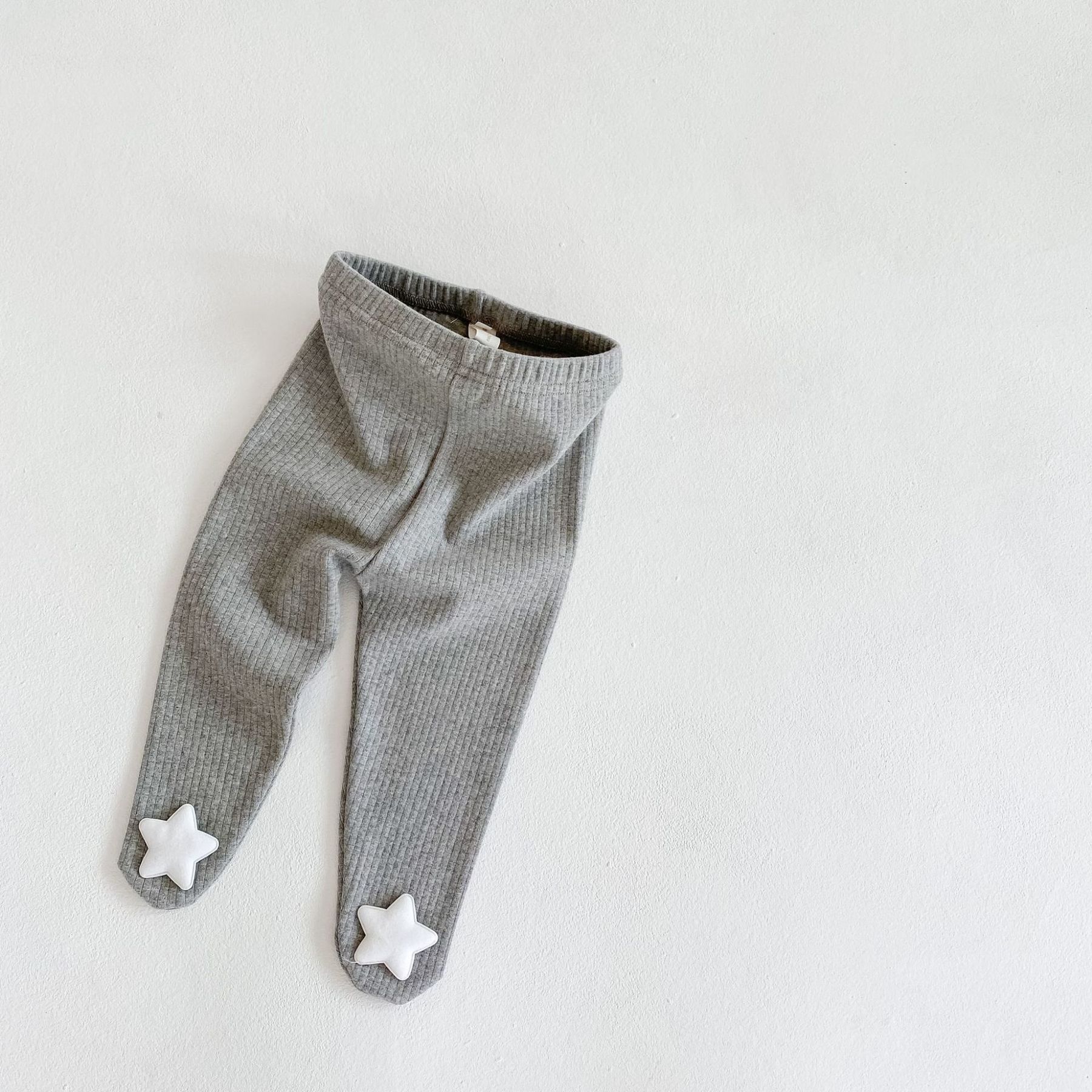 Koodykids Lente Baby Meisje Jongen Broek Herfst Baby Grey Broek Broek Pasgeboren Baby Jongen Meisje Leggings Zachte Katoen Lente: GRAY / 24M