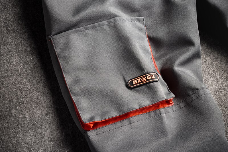 Retro herre arbejdstøj overall overall work jumpsuit bukser uniform playsuit revers krave plus størrelse s -5xl