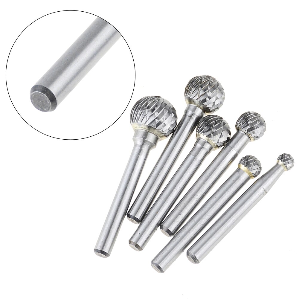 1Pc Dx Type Head Tungsten Carbide Rotary File Tool Point Burr Frees Grinder Schuurmiddelen Metaalbewerking Bit Gereedschap