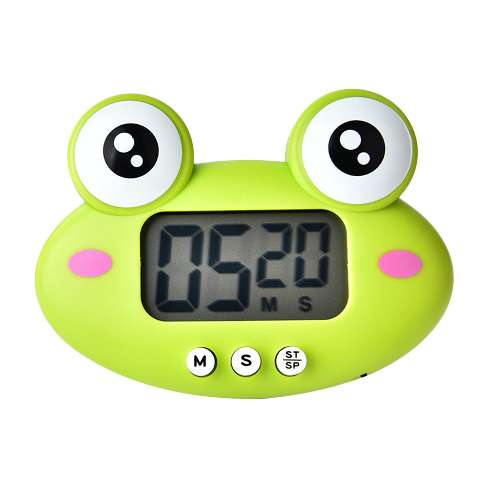 Kitchen Timer Loud Alarm Cooking Timer Countdown Magnetic Clock Timer Cute Animal with Back Stand for Time Management Timer: Type 5