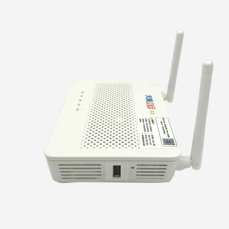 100% huawei GPON ONU HS8145C5 ftth glasvezel EPON ONT mini huawei router met 1ge + 3fe + wifi + usb + voice Engels vershion