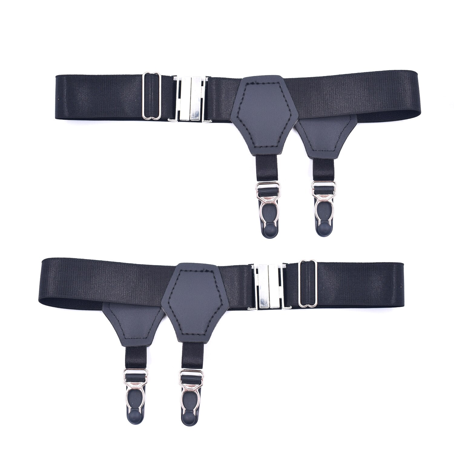 2pcs Black Sock Garters Women Girls Japanese Style JK Uniform Dress Adjustable Elastic Thigh High Sock Suspenders Holders Belt: Style E