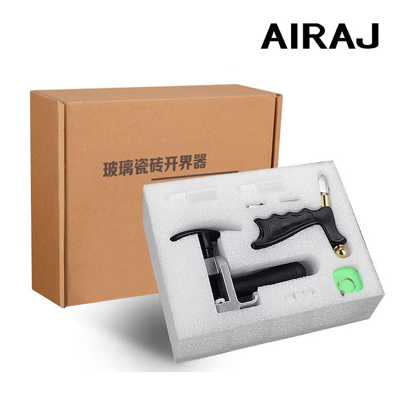 AIRAJ Glass Cutter Tile Handheld Multi-function Portable Opener Home Glass Cutter Diamond Cutting Hand Tools