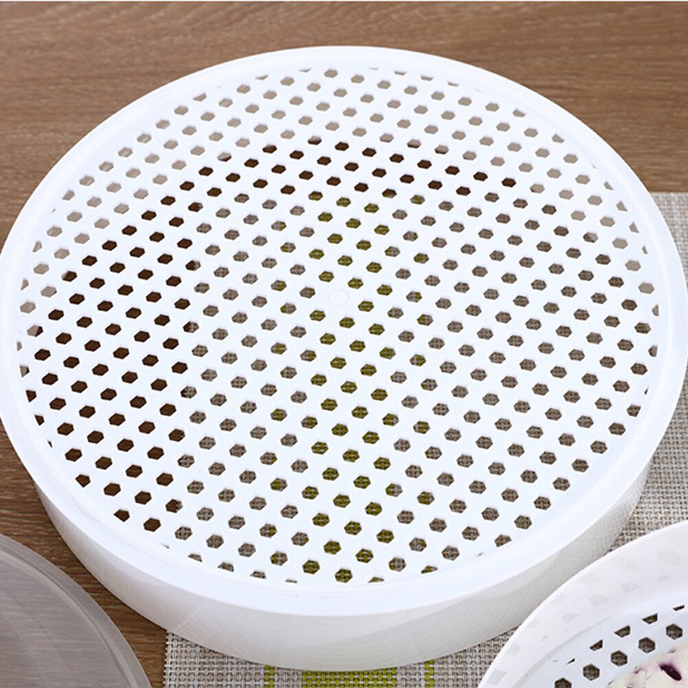 Round Single/Double Tier Microwave Food Steamer Kitchen Veggies Fish Cookware Steamer With Lid Kitchen Cooking Tool
