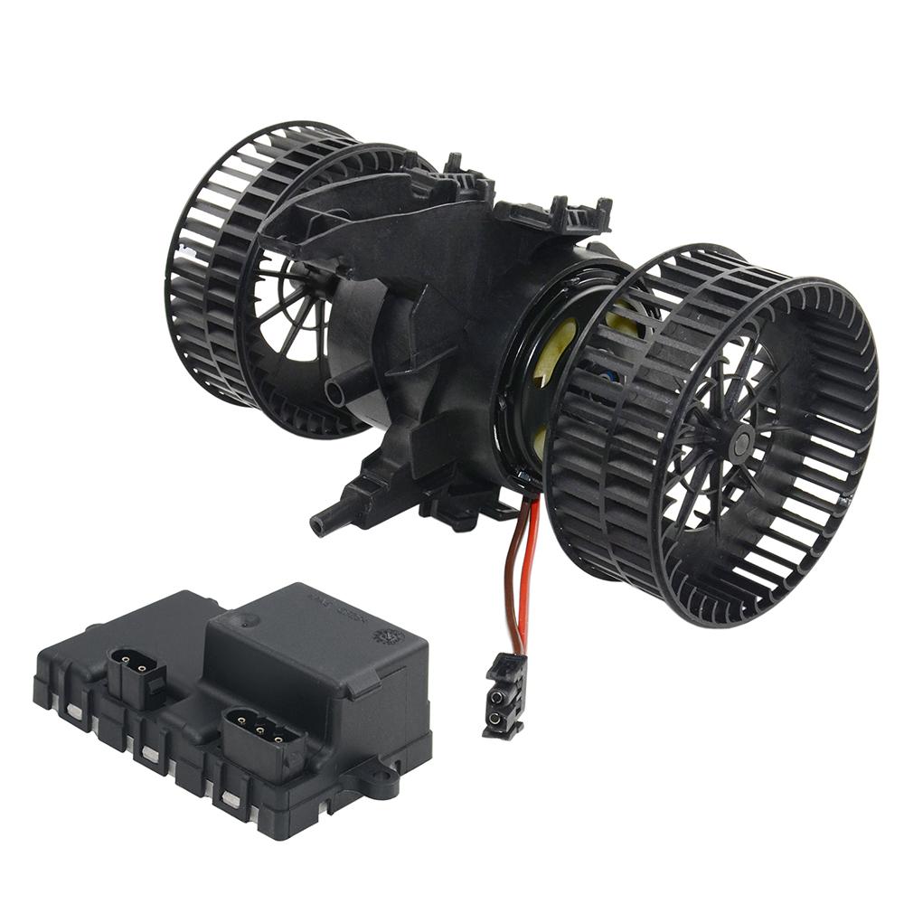 AP03 régulateur de moteur de ventilateur + ventilateur moteur pour BMW 5 série 6 E60 E61 E63 E64 535i 530i 650i 630i 64116933910