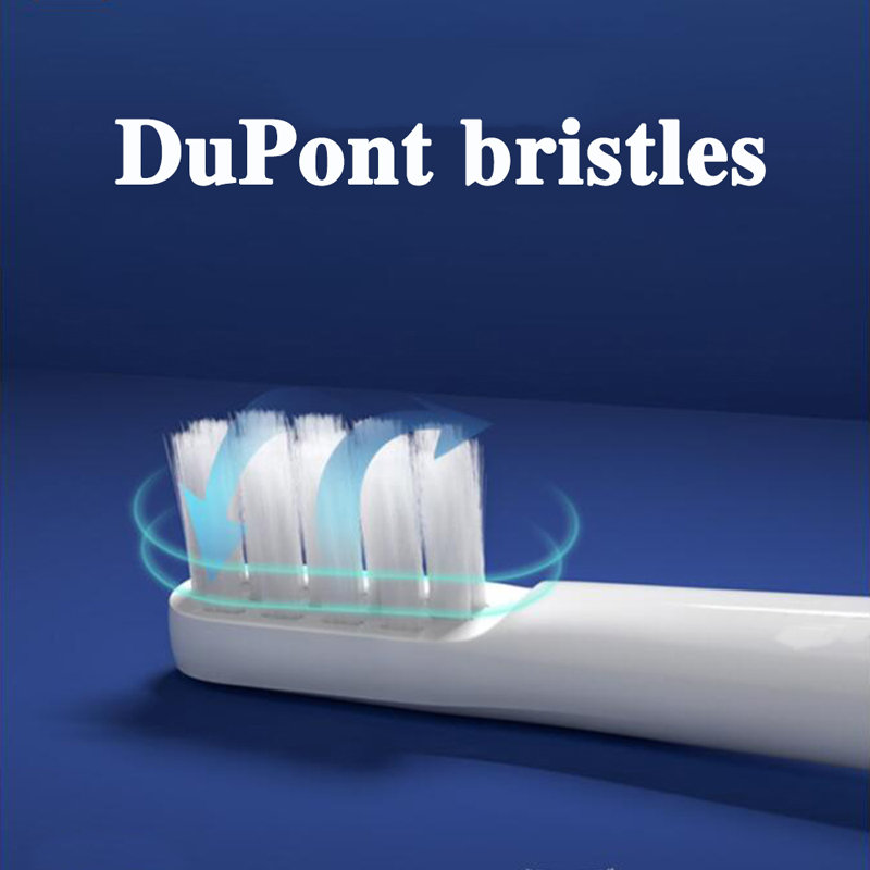 8PCS Voor XIAOMI MIJIA T100 Opzetborstels Sonic Elektrische Tandenborstel Vacuüm DuPont Zachte Haren Geschikt Nozzles