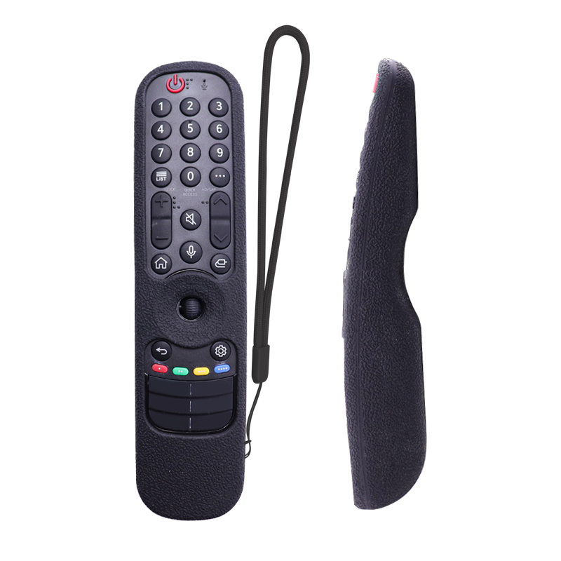 Pasuje do pilota LG Magic Remote 2021/22/23/24 Antypoślizgowy silikonowy futerał ochronny Pasuje do LG MR21/22/23GA: Black