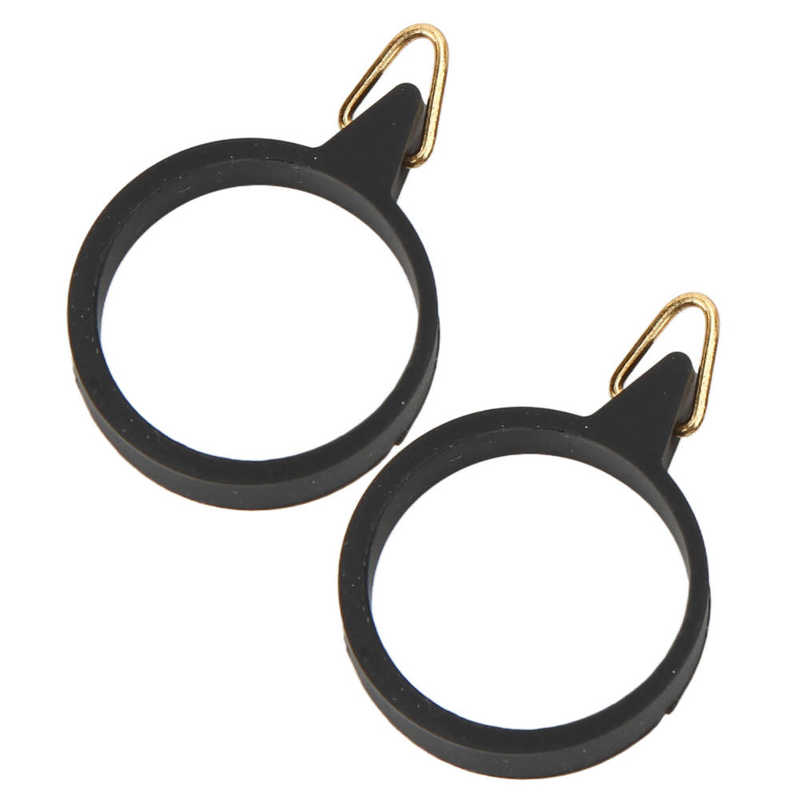 Fishing Rod Hook Holder Rubber Circle Lure Hook Keeper for Fisherman