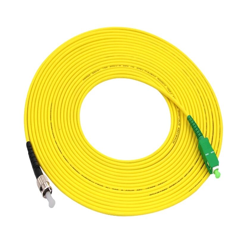 5 sztuk/worek SC/ APC-ST/ UPC simpleks tryb światłowodowy kabel krosowy 2.0mm lub 3.0mm FTTH światłowodowy skoczek