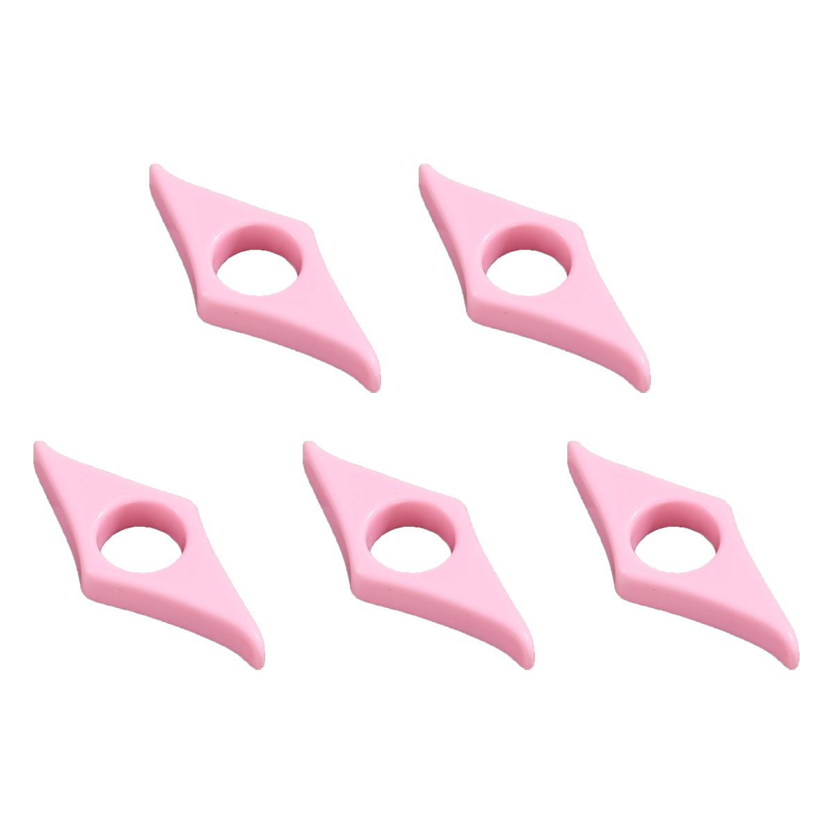 Acrylic Thumb Press Bookmarks for Reading Portable Thumb Book Support Book Expander School Supply Reading Aid Book Page Holder: Red