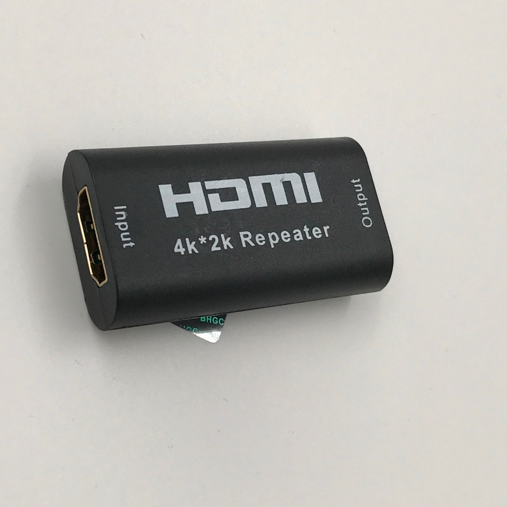 HDMI Connector Vrouw-vrouw Joiner Versterker Hoge snelheid Vergulde HDMI Repeater Adapter tot 40 Meters 3D 4 K X 2 K 1080 P