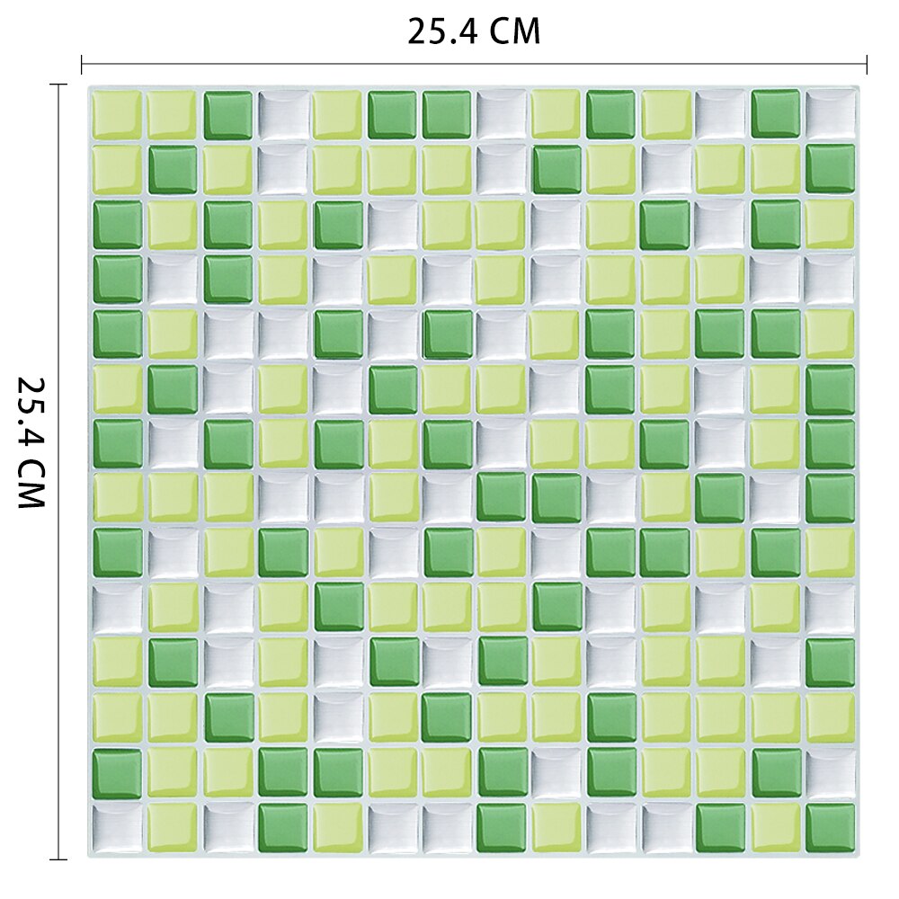 Premium Modern Self Adhesive Backsplash Mosaic Wall Tiles Sticker DIY Kitchen Bathroom Home Decor Vinyl: MSSB-205