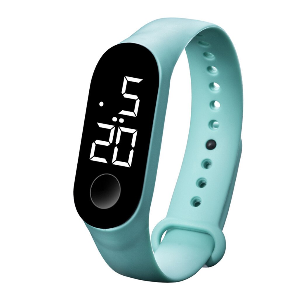 Relojes con Sensor luminoso LED para deportes electrónicos, relojes de para hombres y mujeres, clásicos, reloj deportivo de estilo
