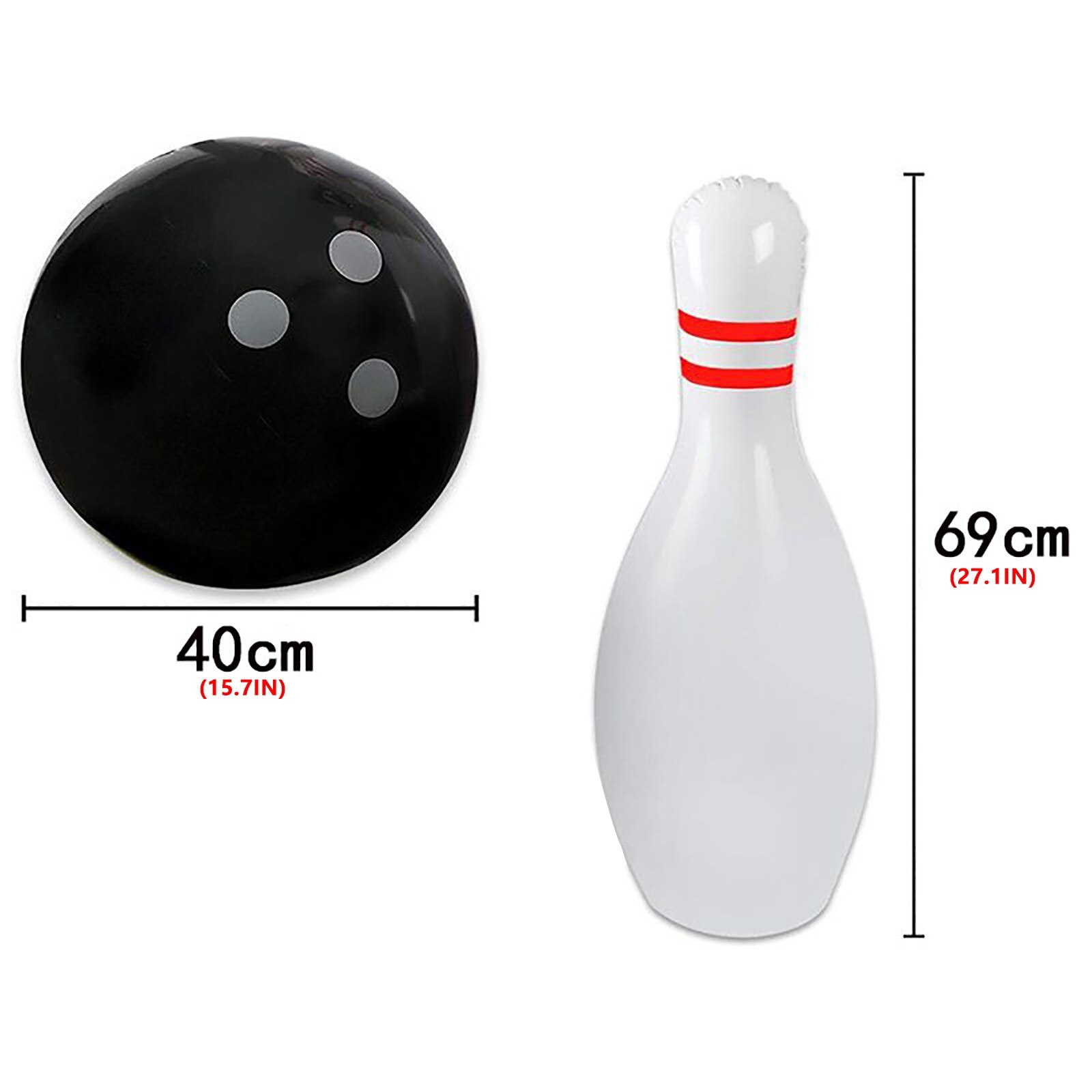 Indoor Family Toys PVP Inflatable Bowling Game Toy Set Yard Games Sports Enlightenment Parent Child Interactive Toys