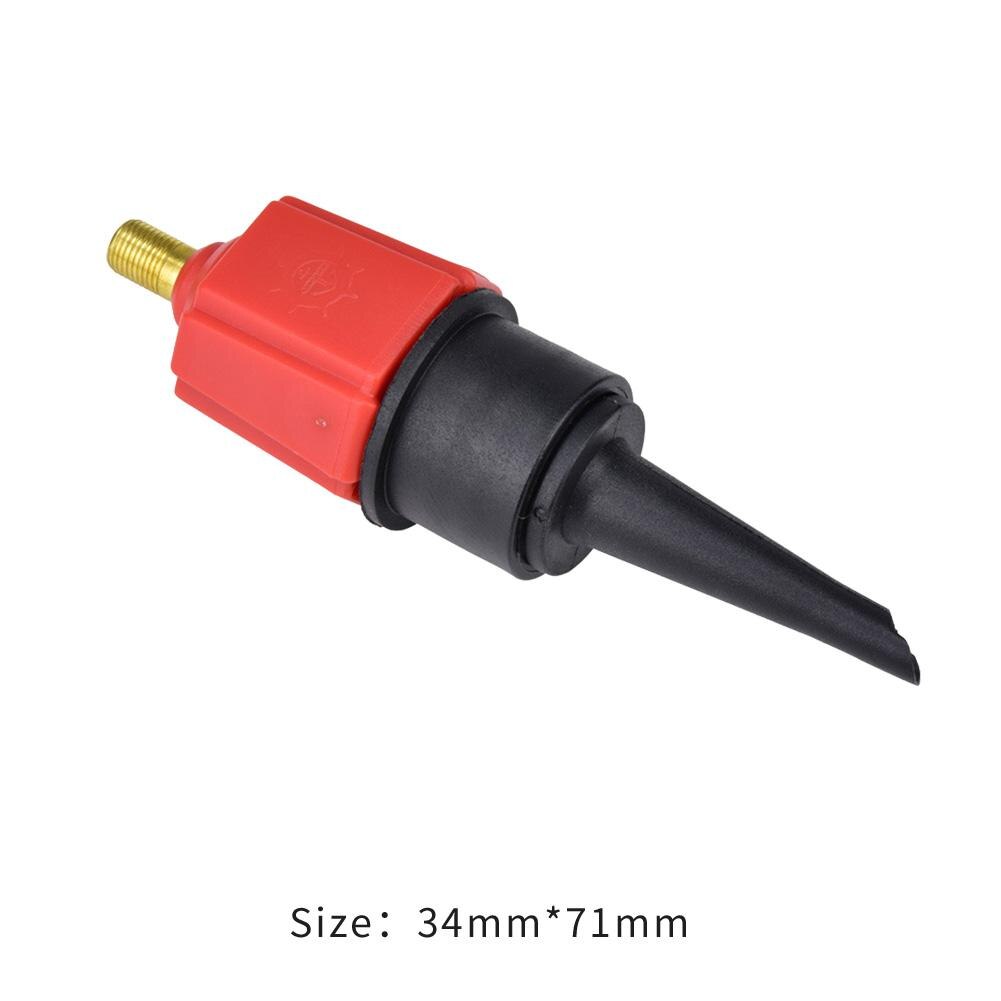 Sup Pomp Adapter Air Valve Adapter Voor Surf Paddle Board Rubberboot Kano Opblaasbare Boot Met Auto Luchtpomp &amp; Regelmatige fiets Pomp