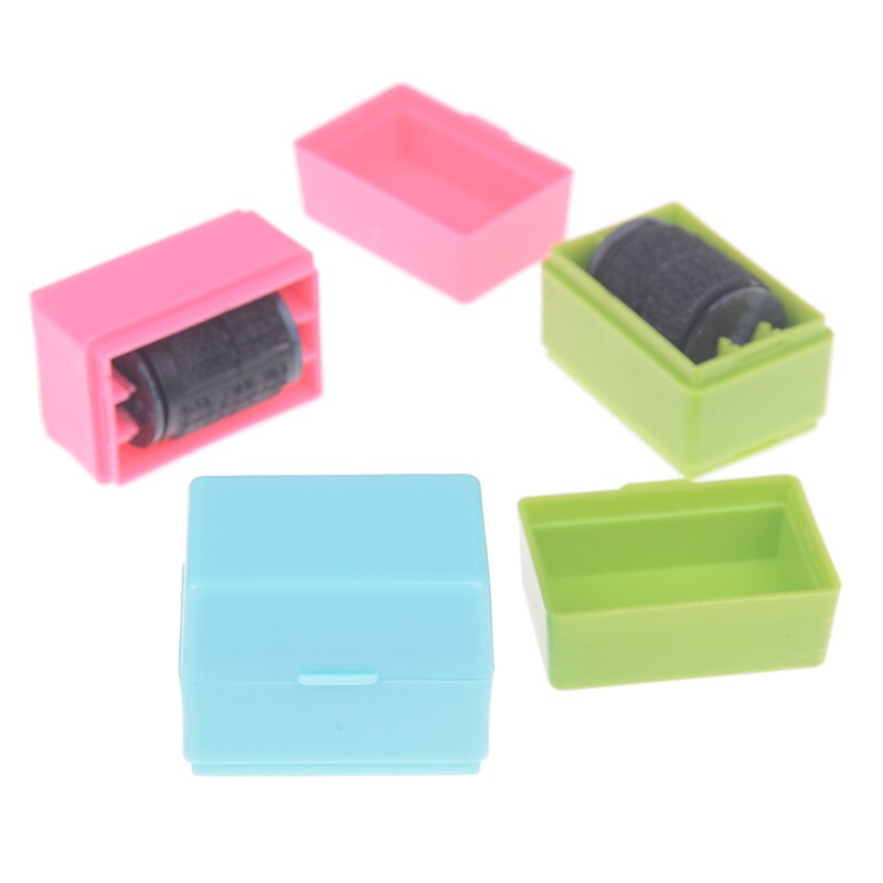 Guard Your ID Roller Stamp Self Inking Stamp Messy Code Security Office Confidentiality Confidential Seal Theft Protection Code