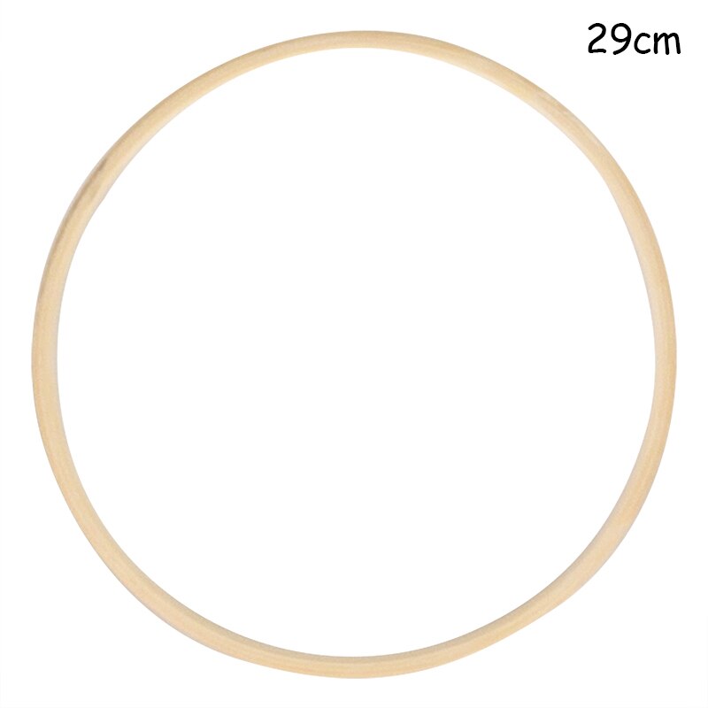 10-40cm Holz & Eisen goldene Kranz garland Hochzeit dekoration Baby dusche Floral kranz Braut hoop Home garten party blume decor: wood hoop 29cm
