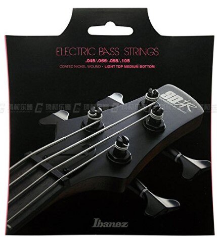 Ibanez Nickel Wound Bass Guitar Strings, 5-Strings also Available: 45-105