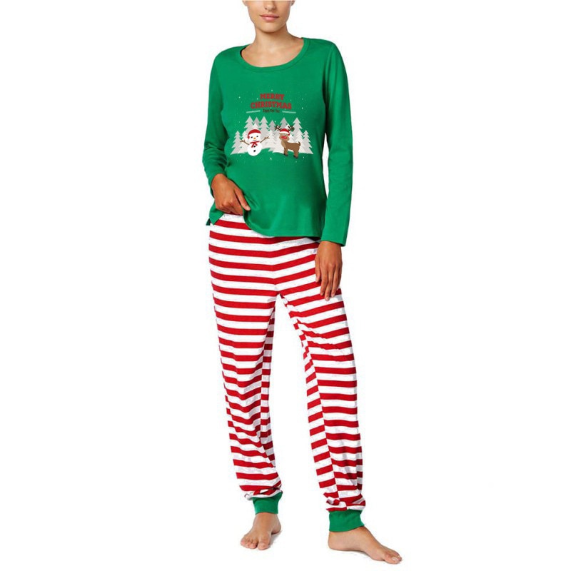Noël famille correspondant vêtements mère fille père fils Pyjamas noël famille Look vêtements de nuit famille Couple Pijamas noël