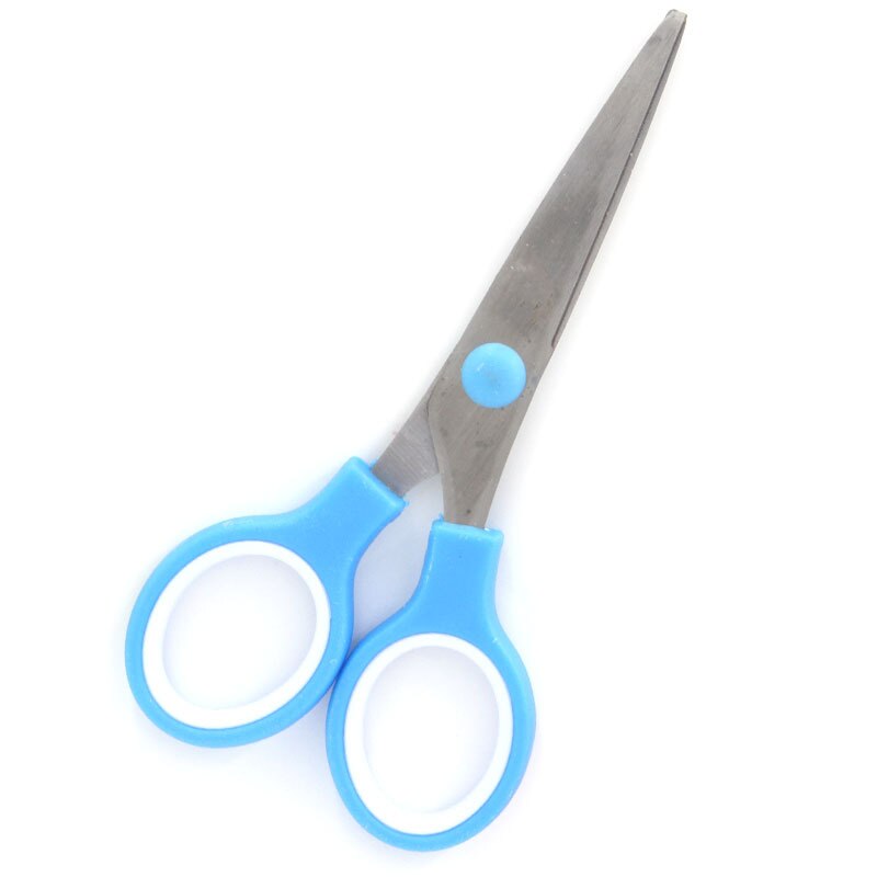 JTSIP Cute Scissors Kids DIY Stationery Decorative Craft Scissors Safety Round Tip Plastic Scissors Cutting Paper Knives Tools