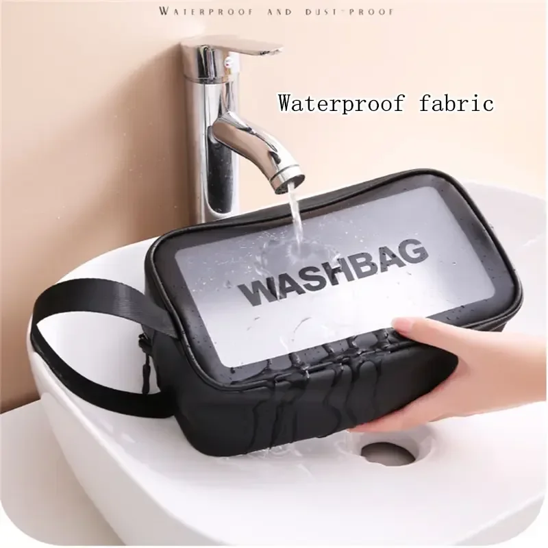 Waterdichte Draagbare Reis Waszak Vrouwelijke Transparante Make-Up Opbergtas Grote Capaciteit Cosmetische Organizer Beauty Vrouwen Case