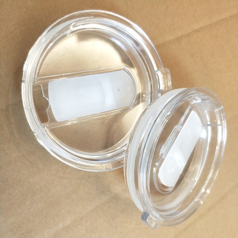 Set  of 2 ersättningslock för 30oz resskålar i rostfritt stål