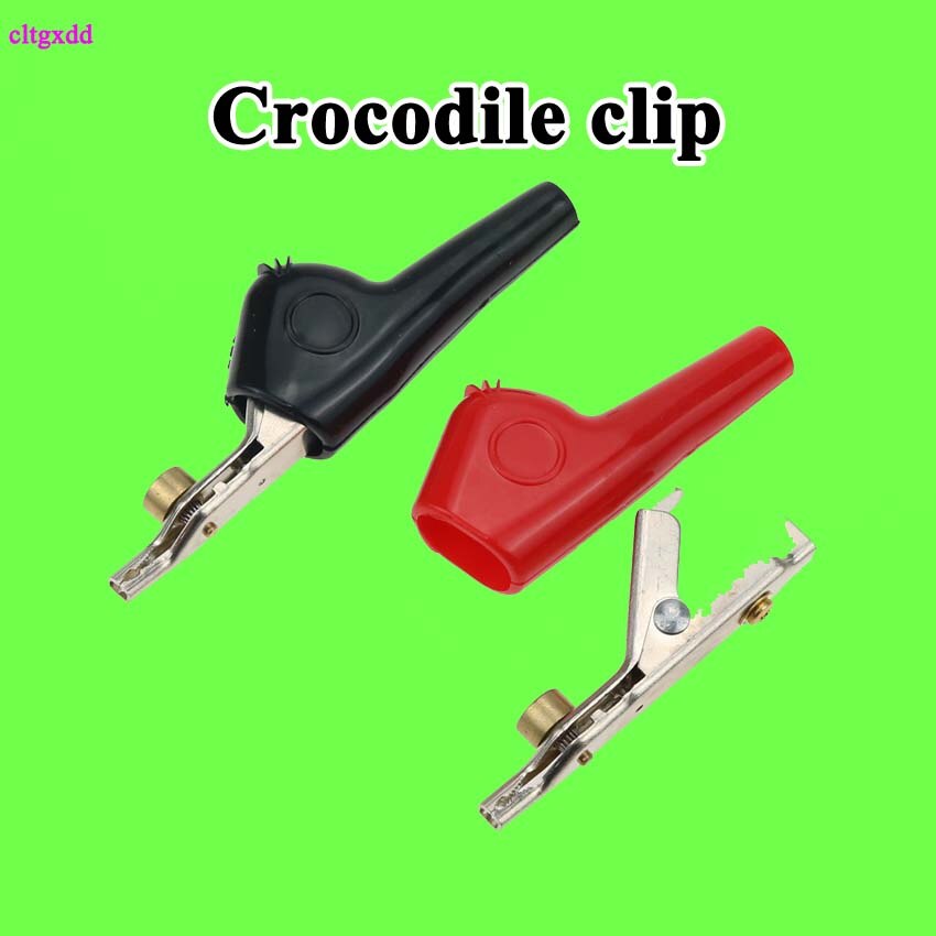 Cltgxdd Auto Reparatie Test Alligator Clip Met Piercing Naald Tanden Alligator Klem Krokodil CL8430