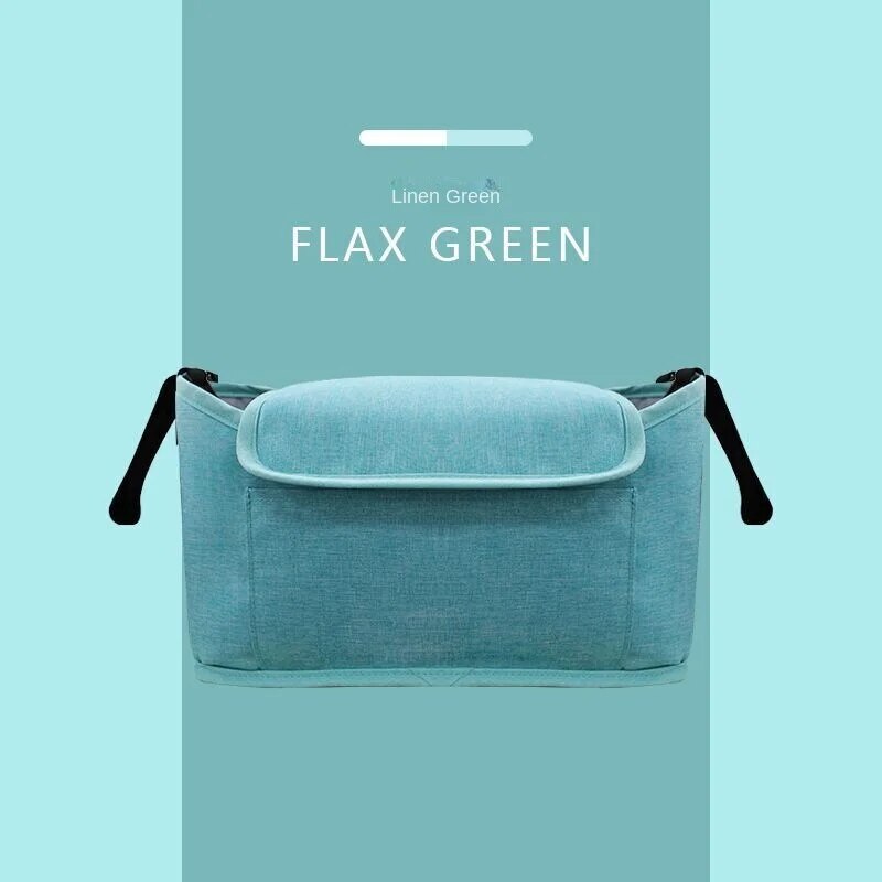 Saco de carrinho de bebê fralda múmia saco grande capacidade carrinho organizador suporte copo garrafa alimentação carrinho acessórios saco pendurado