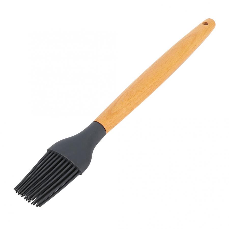 11 st silikon köksredskap set nonstick spatel set trähandtag kök matlagning set med s krokar hem kökstillbehör