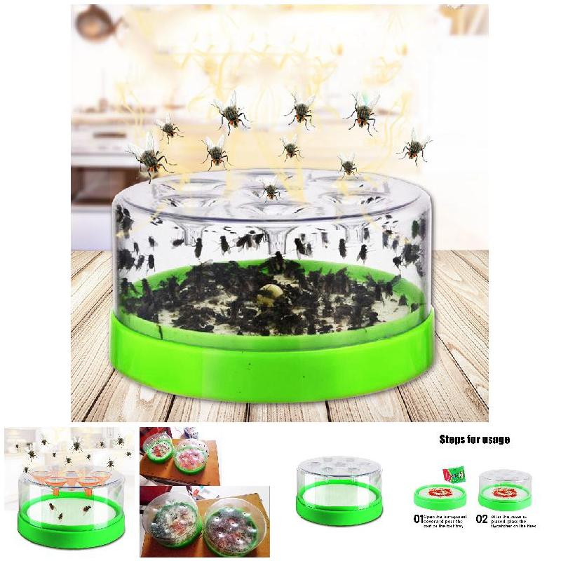 Dispositivo de captura con mosca para guardar comida automático y seguro, para casa, Hotel, DIN889