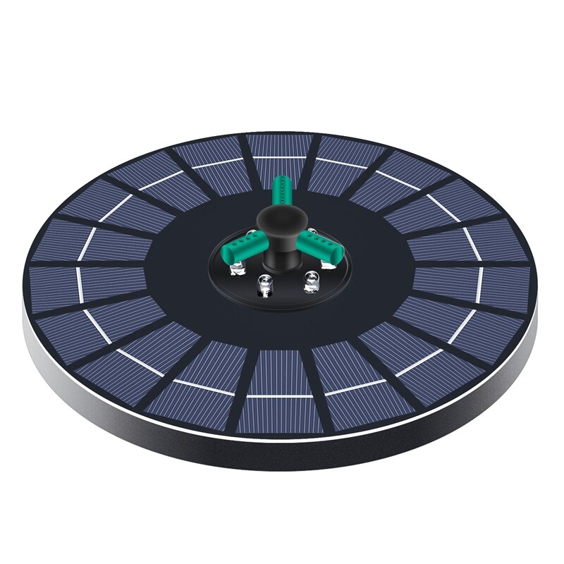 BSV-SP046L Solar Fontein Pomp Waterpomp Drijvende Fontein Batterij Licht