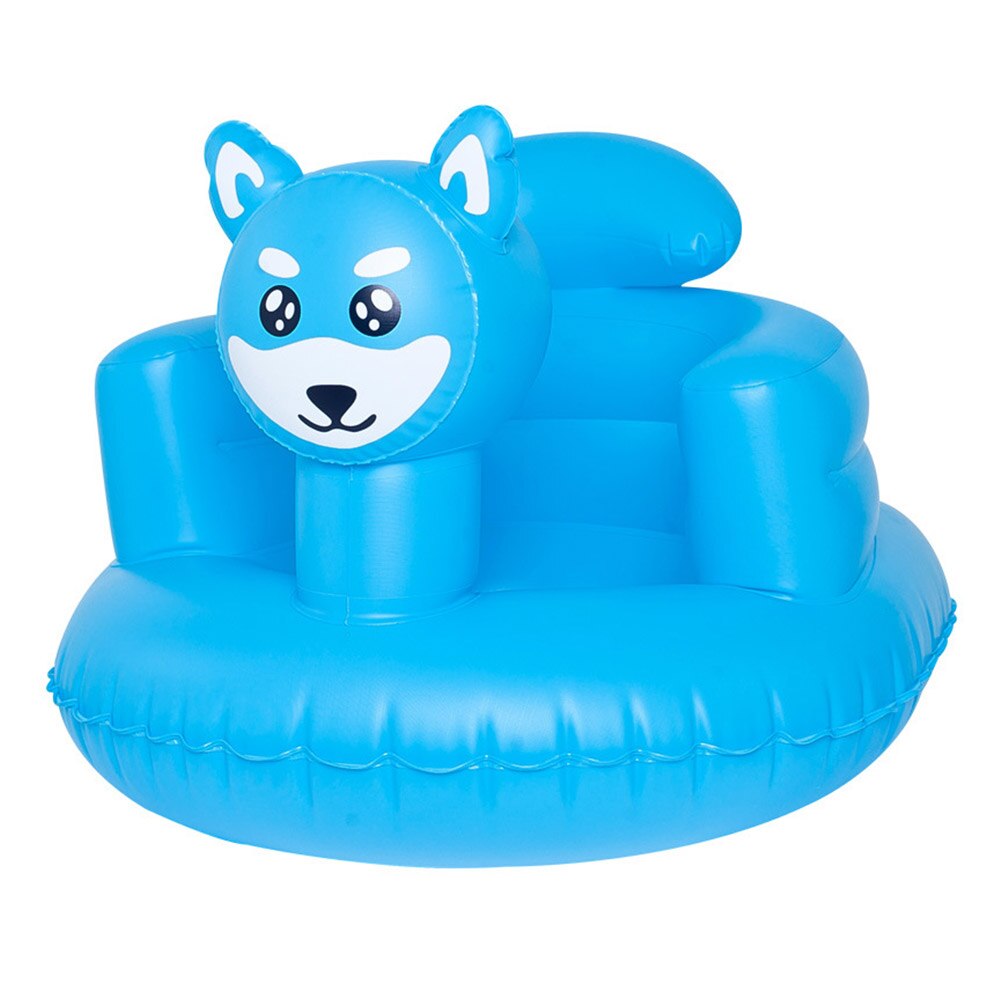 Paon infantile petit canapé gonflable siège bébé à manger chaise tabouret de douche jouet gonflable PVC gonflable canapé pour enfants: Kaki foncé