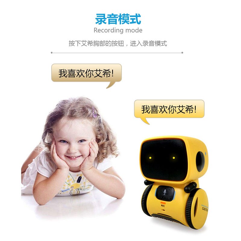 Type Interactieve Robot Leuke Speelgoed Smart Robotic Robots Voor Kinderen Dans Voice Command Touch Control Speelgoed Verjaardagscadeautjes