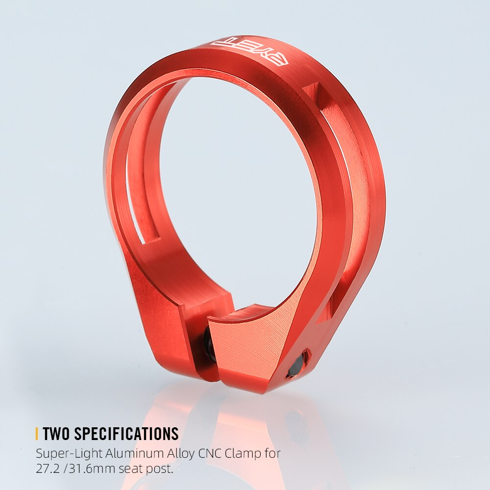 2022 Licht Fiets Zadelpenklem Cnc Aluminium Fietsen Zadel Zadelpenklem Voor 27.2/30.8/31.6Mm Bik Zadelpen