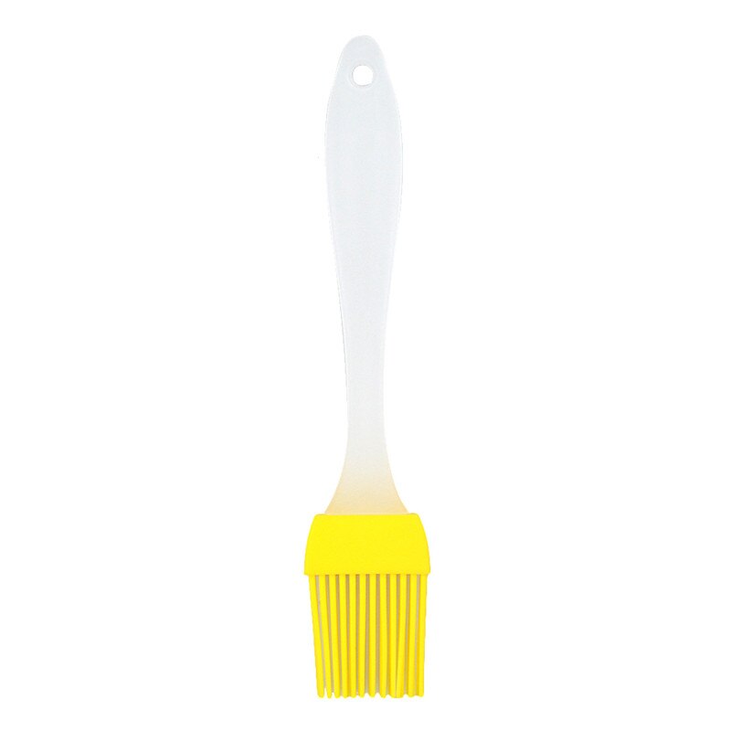 Brosse à Gel de silice haute température, outil de cuisson pour Barbecue, poignée en PP, outils de cuisine pour BBQ, 1 pièces: YELLOW