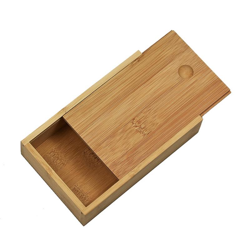 Bambus Kasten Kreative Schreibtisch-Organizer Holz Lagerung Kasten Poker fallen Kasten Kekse Lagerung Halfter Tisch Dekorationen: verrotten
