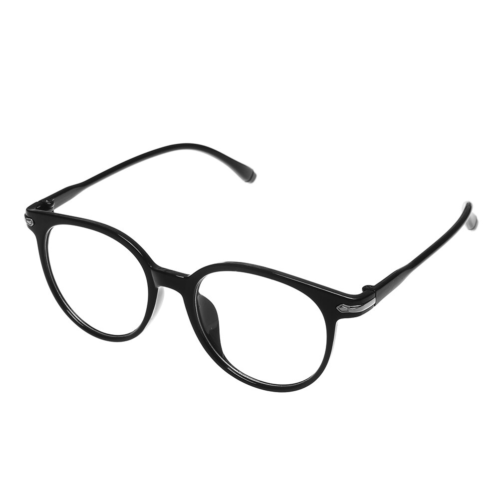 1Pcs Computer Gaming Glasses Anti Blue Ray Anti UV Blue Light Stop Blocking Smart Phone Transparent Len Eyewears Accessories: Style2-Black