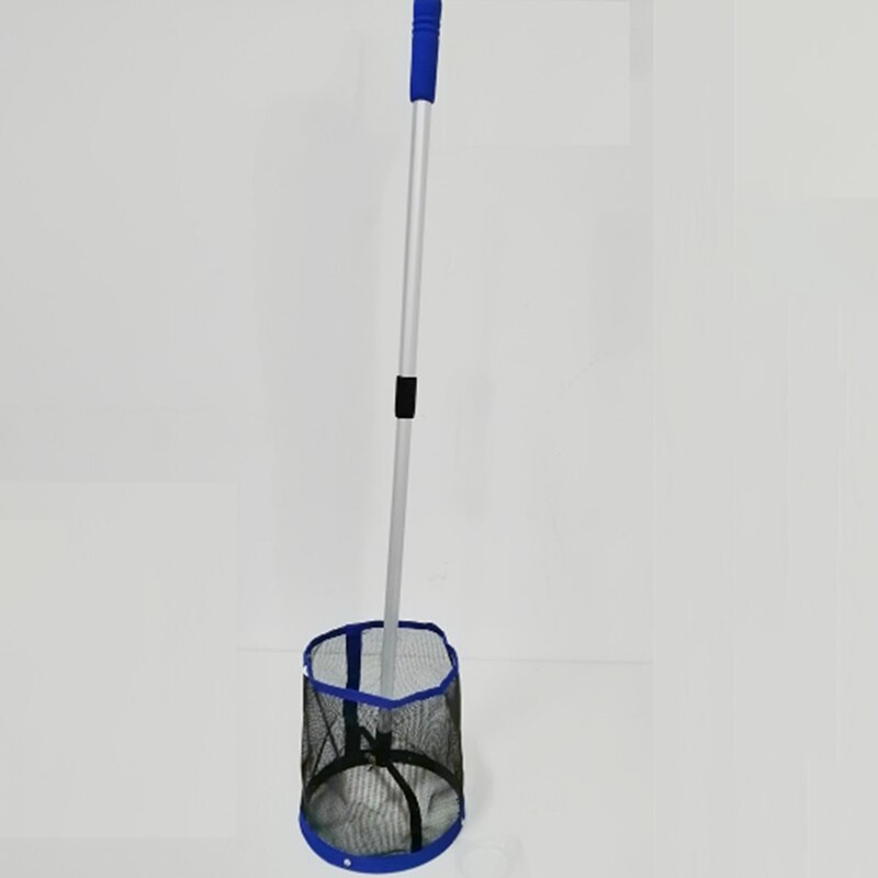 Adjustable Telescopic Table Tennis Ball Picker - 2 Section Pole - Table Tennis Picking Net Collection