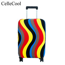 CelleCool High Qualit Luggage Cover Travel elasticity Dust cover Travel Luggage Protective Suitcase cover Trolley case