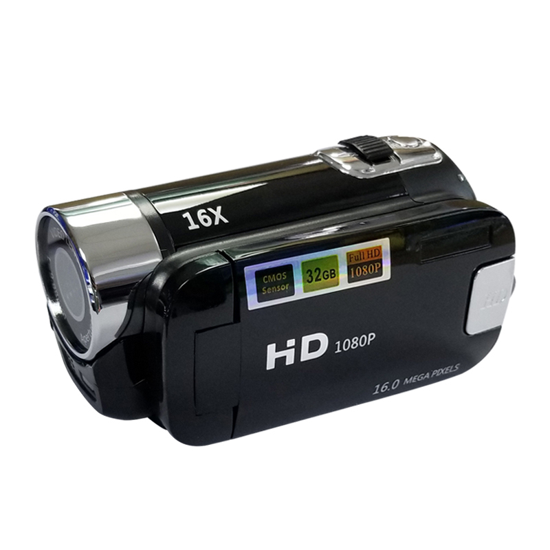 Drehbaren Bildschirm DV Kamera 2,7 Zoll TFT LCD Bildschirm Schießen Fotografie Video Camcorder 16X Digital Zoomen Hochzeit DVR Recorder