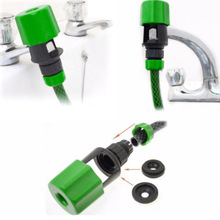 Vask vandhane adapter adapter grøn vandslange rør stik praktisk
