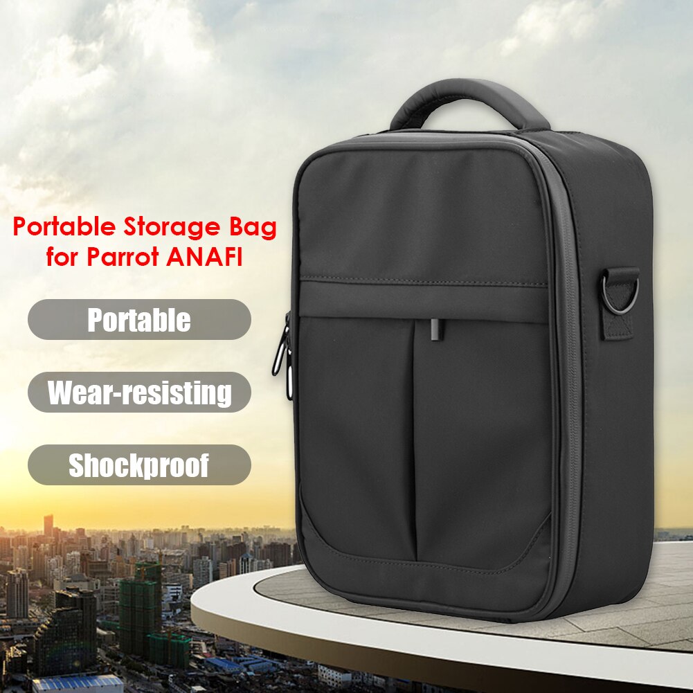 Pocket Portable Carrying Case Travel Storage Bag Protective Travel Carry Box Cover Bags for Parrot ANAFI Carry Storage Pouch