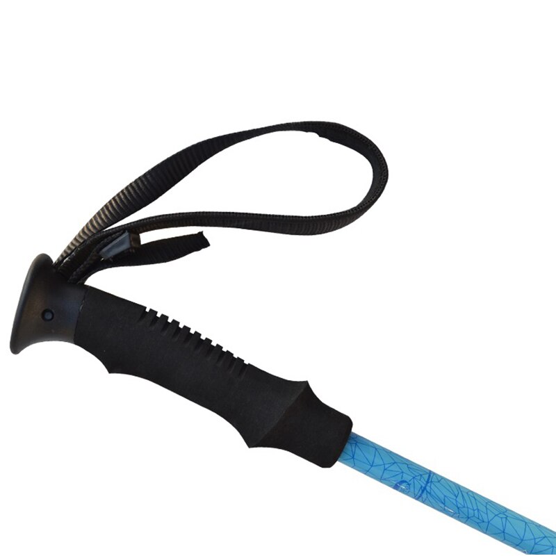 Desert&Fox Aluminum Adjustable Trekking Poles 2pcs,Lightweight Hiking Walking Sticks with Retractable External Lock for Climbing