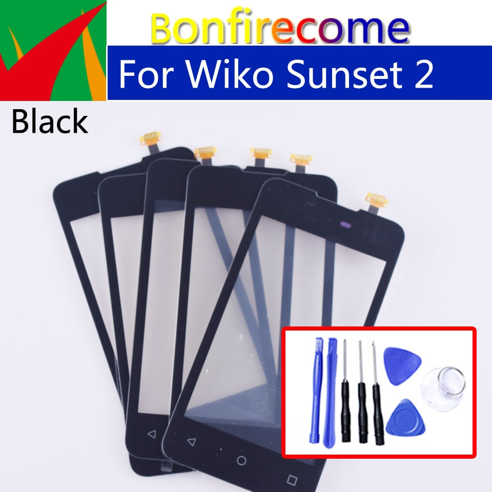 4.0" Touchscreen For Wiko Sunset 2 Sunset2 Touch Screen Panel Sensor Digitizer Glass NO LCD Replacement Parts