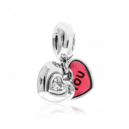 100% 925 Sterling Silver Classic Animal Love Cake Charm Beaded Ladies Charm DIY Jewelry: 2095