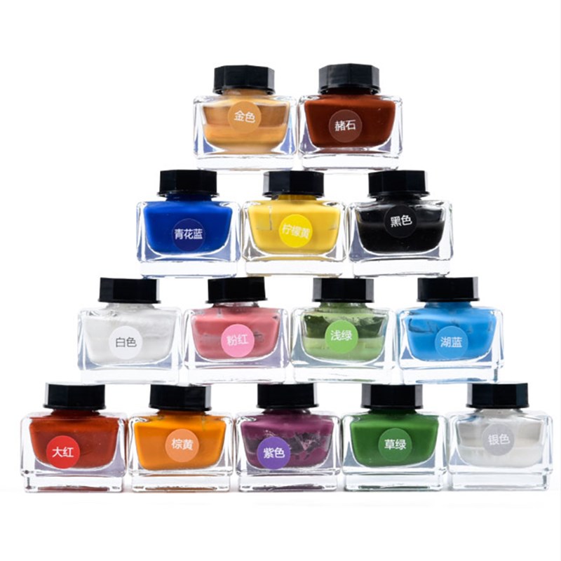 Ceramic Art Pigment Overglaze Color Water-soluble Color Pigment Low Temperature Overglaze Ceramic Painting Tool