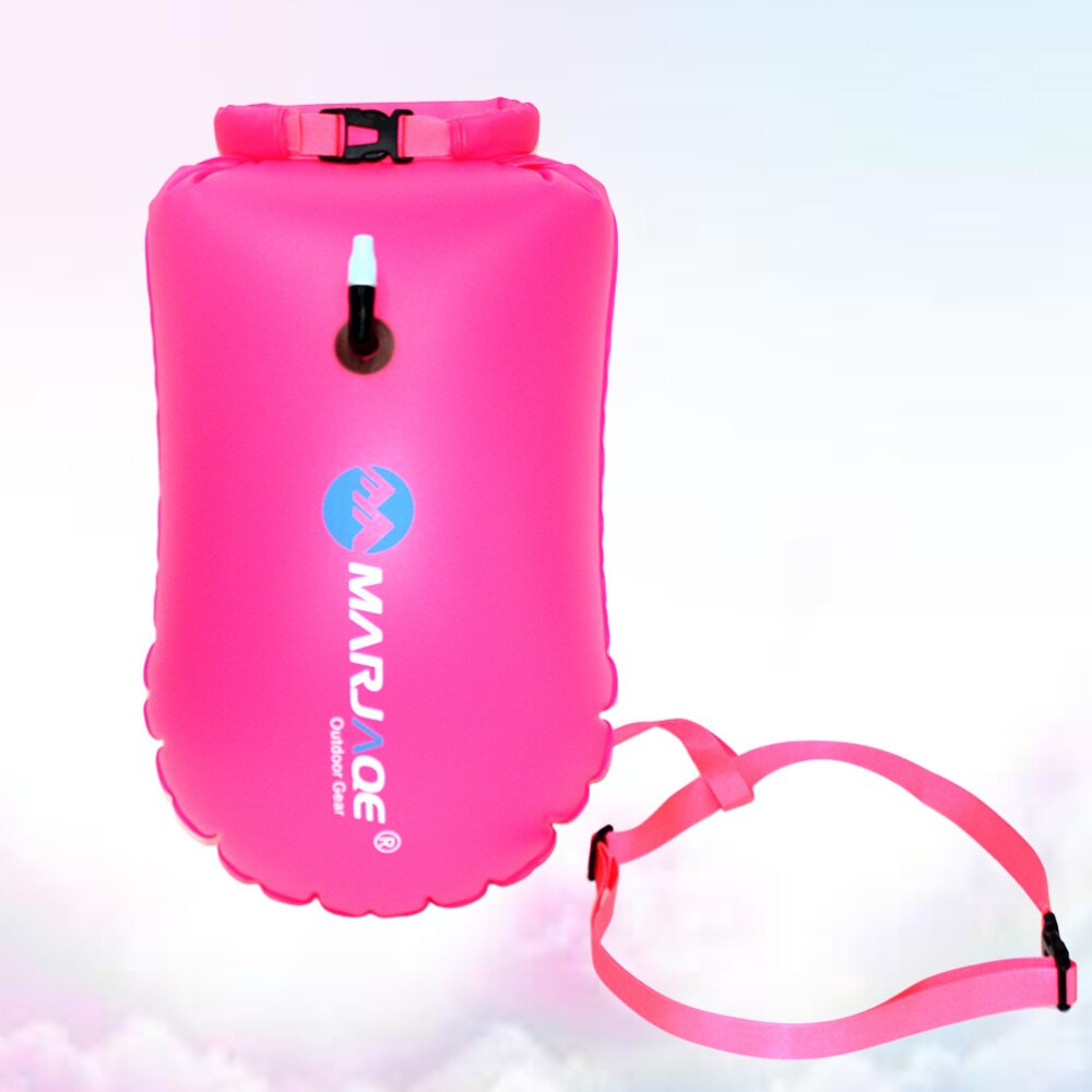 20l dicke, wasserdichte pvc-ausrüstungstaschen, aufblasbare schwimmhilfen für outdoor-sportarten wie bootfahren, kajakfahren, angeln, rafting, schwimmen und camping.: Rosig